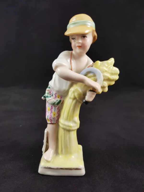 HOCHST - Figurine en porcelaine "Garçon des champs"