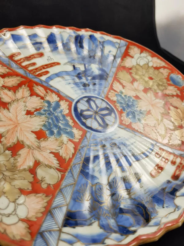 IMARI - Assiette en porcelaine, époque Edo, période Qianlong (1736-1795) – Image 3