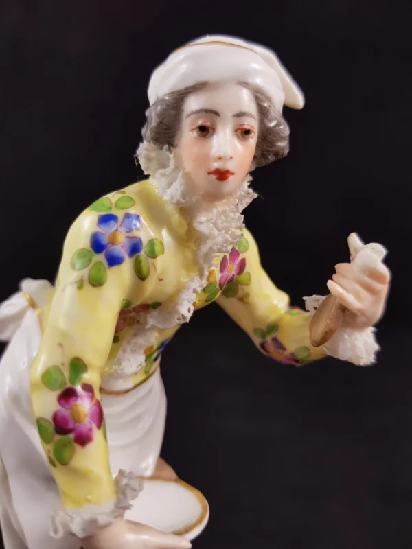 ALLEMANGNE (FRANKENTHAL) - Figurine en porcelaine style Rococo – Image 2