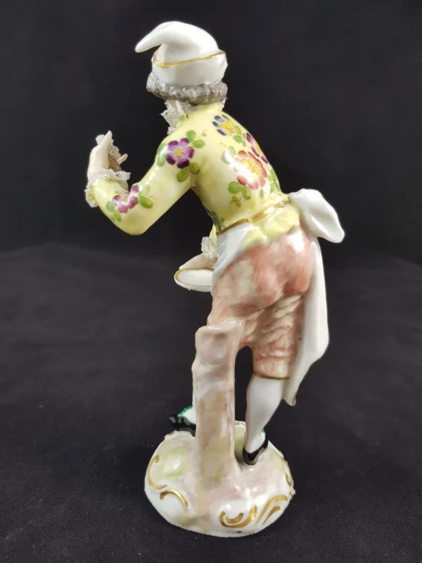 ALLEMANGNE (FRANKENTHAL) - Figurine en porcelaine style Rococo – Image 3